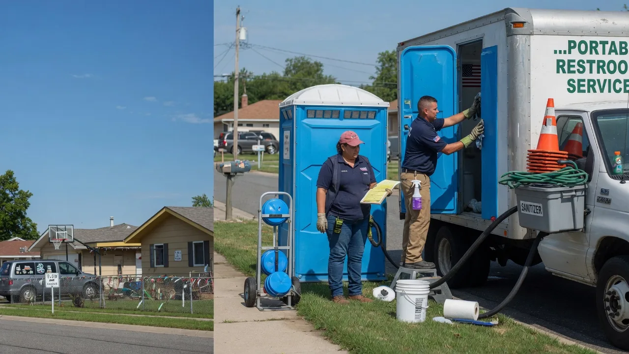 Portable Toilet Rental in Isabel, KS near me
